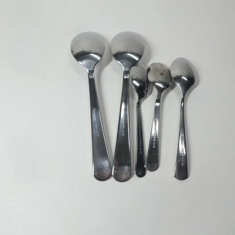 Ikea Flatware Mixed Lot of Spoons Stainless 22185 22422